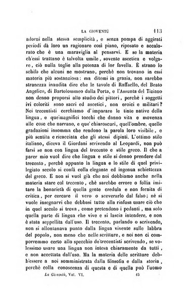 La gioventù ragguagli d'educazione e d'istruzione