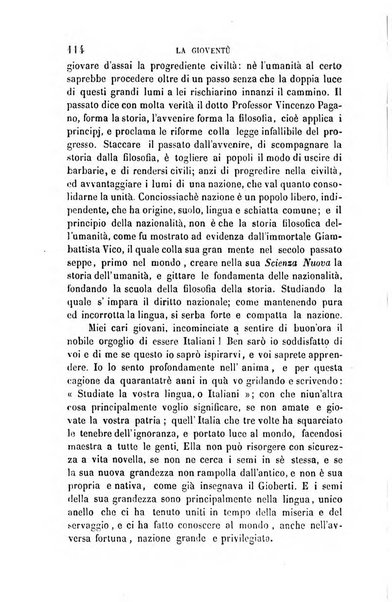 La gioventù ragguagli d'educazione e d'istruzione