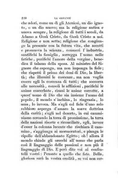 La gioventù ragguagli d'educazione e d'istruzione