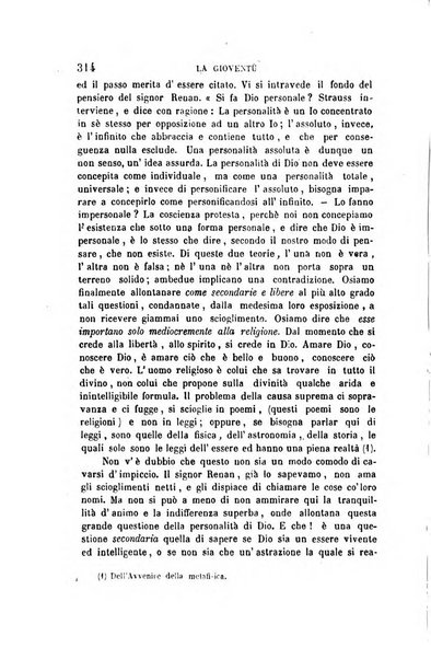 La gioventù ragguagli d'educazione e d'istruzione