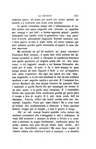 La gioventù ragguagli d'educazione e d'istruzione