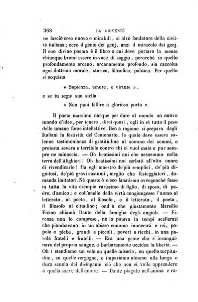 La gioventù ragguagli d'educazione e d'istruzione