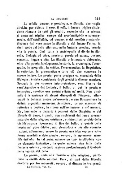 La gioventù ragguagli d'educazione e d'istruzione