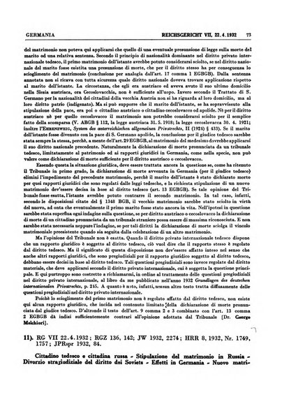 Giurisprudenza comparata di diritto internazionale privato