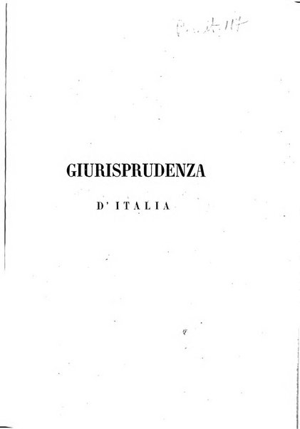 Giurisprudenza del Regno raccolta generale progressiva di giurisprudenza, legislazione e dottrina