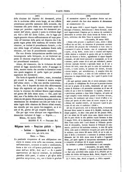 Giurisprudenza del Regno raccolta generale progressiva di giurisprudenza, legislazione e dottrina