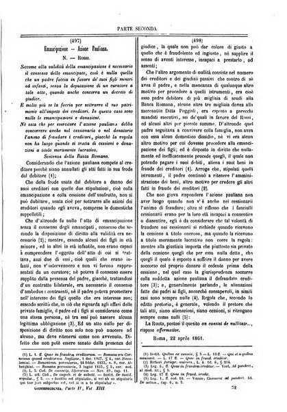 Giurisprudenza del Regno raccolta generale progressiva di giurisprudenza, legislazione e dottrina