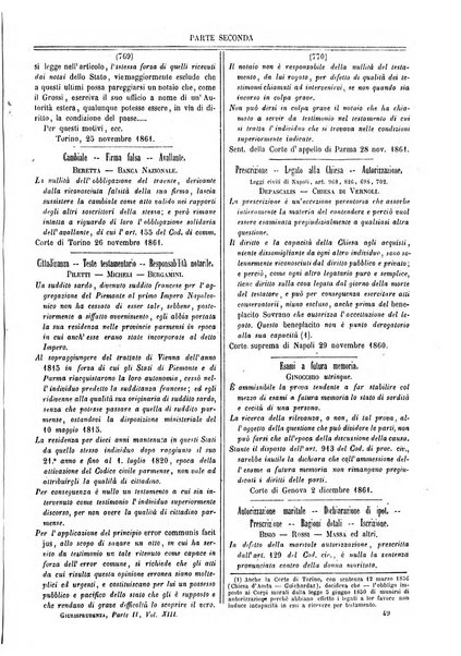 Giurisprudenza del Regno raccolta generale progressiva di giurisprudenza, legislazione e dottrina