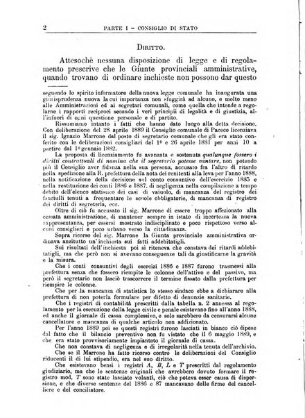 La giustizia amministrativa raccolta di decisioni e pareri del Consiglio di Stato, decisioni della Corte dei conti, sentenze della Cassazione di Roma, e decisioni delle Giunte provinciali amministrative