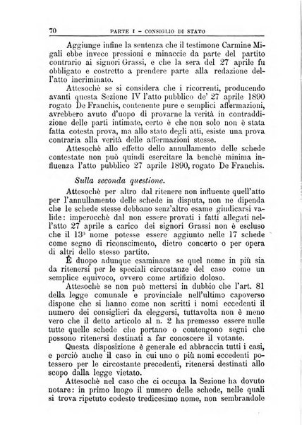 La giustizia amministrativa raccolta di decisioni e pareri del Consiglio di Stato, decisioni della Corte dei conti, sentenze della Cassazione di Roma, e decisioni delle Giunte provinciali amministrative