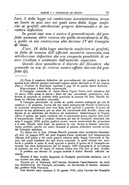 La giustizia amministrativa raccolta di decisioni e pareri del Consiglio di Stato, decisioni della Corte dei conti, sentenze della Cassazione di Roma, e decisioni delle Giunte provinciali amministrative