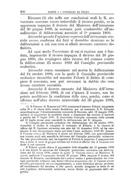 La giustizia amministrativa raccolta di decisioni e pareri del Consiglio di Stato, decisioni della Corte dei conti, sentenze della Cassazione di Roma, e decisioni delle Giunte provinciali amministrative