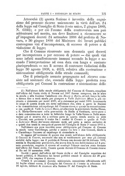 La giustizia amministrativa raccolta di decisioni e pareri del Consiglio di Stato, decisioni della Corte dei conti, sentenze della Cassazione di Roma, e decisioni delle Giunte provinciali amministrative