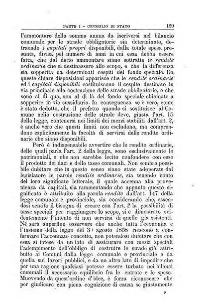 La giustizia amministrativa raccolta di decisioni e pareri del Consiglio di Stato, decisioni della Corte dei conti, sentenze della Cassazione di Roma, e decisioni delle Giunte provinciali amministrative