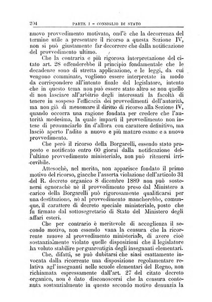 La giustizia amministrativa raccolta di decisioni e pareri del Consiglio di Stato, decisioni della Corte dei conti, sentenze della Cassazione di Roma, e decisioni delle Giunte provinciali amministrative