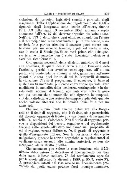 La giustizia amministrativa raccolta di decisioni e pareri del Consiglio di Stato, decisioni della Corte dei conti, sentenze della Cassazione di Roma, e decisioni delle Giunte provinciali amministrative