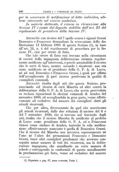 La giustizia amministrativa raccolta di decisioni e pareri del Consiglio di Stato, decisioni della Corte dei conti, sentenze della Cassazione di Roma, e decisioni delle Giunte provinciali amministrative