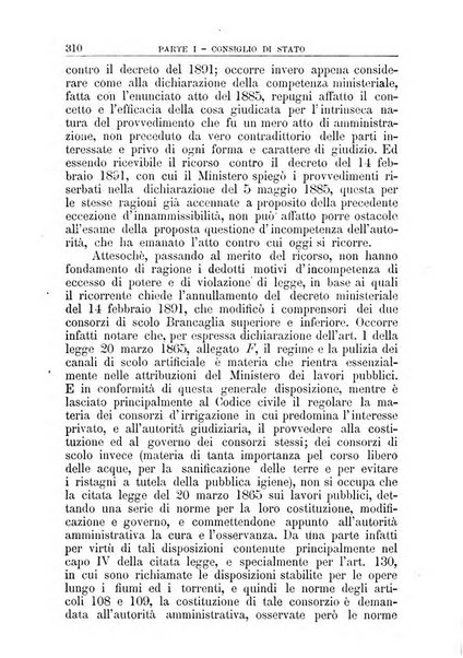 La giustizia amministrativa raccolta di decisioni e pareri del Consiglio di Stato, decisioni della Corte dei conti, sentenze della Cassazione di Roma, e decisioni delle Giunte provinciali amministrative