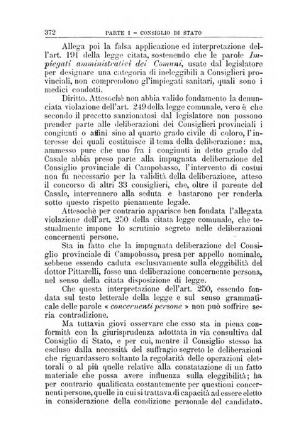 La giustizia amministrativa raccolta di decisioni e pareri del Consiglio di Stato, decisioni della Corte dei conti, sentenze della Cassazione di Roma, e decisioni delle Giunte provinciali amministrative