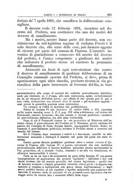 La giustizia amministrativa raccolta di decisioni e pareri del Consiglio di Stato, decisioni della Corte dei conti, sentenze della Cassazione di Roma, e decisioni delle Giunte provinciali amministrative