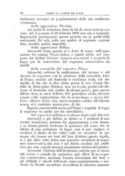 La giustizia amministrativa raccolta di decisioni e pareri del Consiglio di Stato, decisioni della Corte dei conti, sentenze della Cassazione di Roma, e decisioni delle Giunte provinciali amministrative