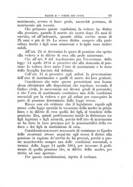 La giustizia amministrativa raccolta di decisioni e pareri del Consiglio di Stato, decisioni della Corte dei conti, sentenze della Cassazione di Roma, e decisioni delle Giunte provinciali amministrative