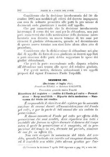 La giustizia amministrativa raccolta di decisioni e pareri del Consiglio di Stato, decisioni della Corte dei conti, sentenze della Cassazione di Roma, e decisioni delle Giunte provinciali amministrative