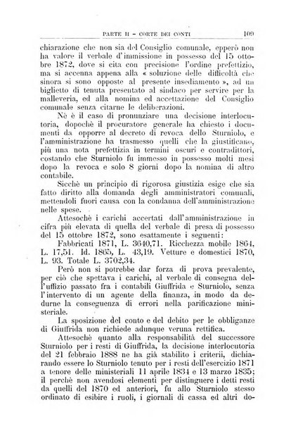 La giustizia amministrativa raccolta di decisioni e pareri del Consiglio di Stato, decisioni della Corte dei conti, sentenze della Cassazione di Roma, e decisioni delle Giunte provinciali amministrative