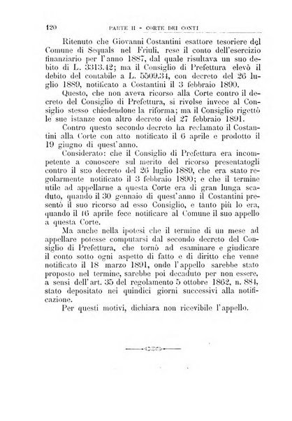 La giustizia amministrativa raccolta di decisioni e pareri del Consiglio di Stato, decisioni della Corte dei conti, sentenze della Cassazione di Roma, e decisioni delle Giunte provinciali amministrative