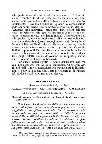 La giustizia amministrativa raccolta di decisioni e pareri del Consiglio di Stato, decisioni della Corte dei conti, sentenze della Cassazione di Roma, e decisioni delle Giunte provinciali amministrative