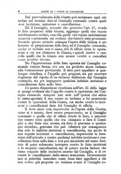 La giustizia amministrativa raccolta di decisioni e pareri del Consiglio di Stato, decisioni della Corte dei conti, sentenze della Cassazione di Roma, e decisioni delle Giunte provinciali amministrative