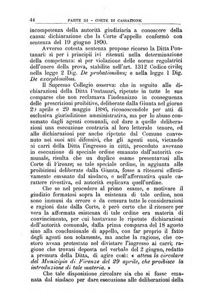 La giustizia amministrativa raccolta di decisioni e pareri del Consiglio di Stato, decisioni della Corte dei conti, sentenze della Cassazione di Roma, e decisioni delle Giunte provinciali amministrative