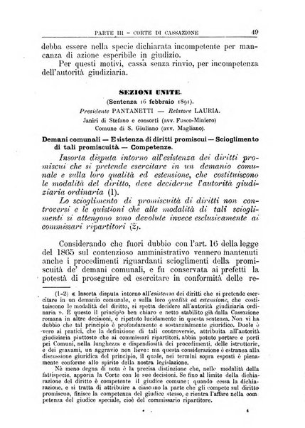 La giustizia amministrativa raccolta di decisioni e pareri del Consiglio di Stato, decisioni della Corte dei conti, sentenze della Cassazione di Roma, e decisioni delle Giunte provinciali amministrative