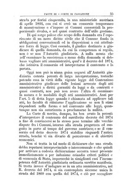 La giustizia amministrativa raccolta di decisioni e pareri del Consiglio di Stato, decisioni della Corte dei conti, sentenze della Cassazione di Roma, e decisioni delle Giunte provinciali amministrative