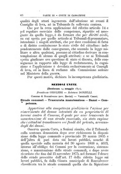 La giustizia amministrativa raccolta di decisioni e pareri del Consiglio di Stato, decisioni della Corte dei conti, sentenze della Cassazione di Roma, e decisioni delle Giunte provinciali amministrative