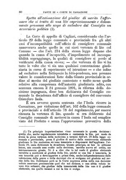 La giustizia amministrativa raccolta di decisioni e pareri del Consiglio di Stato, decisioni della Corte dei conti, sentenze della Cassazione di Roma, e decisioni delle Giunte provinciali amministrative