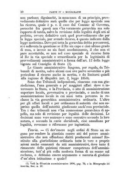 La giustizia amministrativa raccolta di decisioni e pareri del Consiglio di Stato, decisioni della Corte dei conti, sentenze della Cassazione di Roma, e decisioni delle Giunte provinciali amministrative