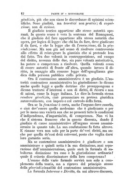 La giustizia amministrativa raccolta di decisioni e pareri del Consiglio di Stato, decisioni della Corte dei conti, sentenze della Cassazione di Roma, e decisioni delle Giunte provinciali amministrative