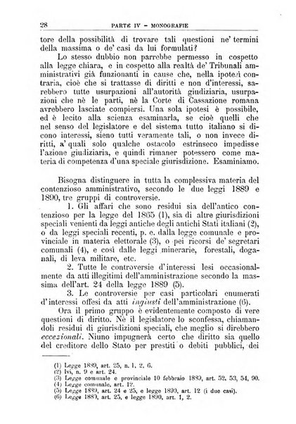 La giustizia amministrativa raccolta di decisioni e pareri del Consiglio di Stato, decisioni della Corte dei conti, sentenze della Cassazione di Roma, e decisioni delle Giunte provinciali amministrative