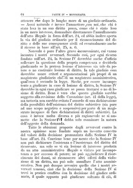 La giustizia amministrativa raccolta di decisioni e pareri del Consiglio di Stato, decisioni della Corte dei conti, sentenze della Cassazione di Roma, e decisioni delle Giunte provinciali amministrative