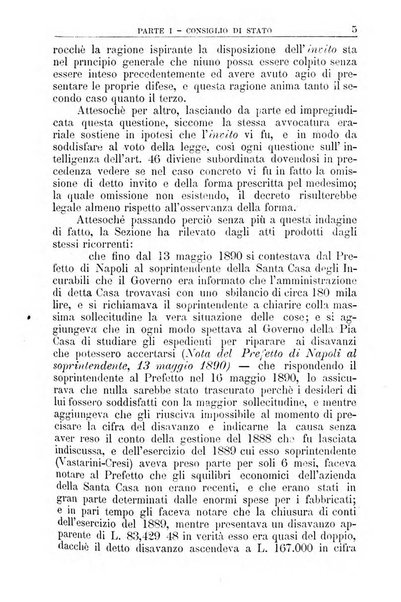 La giustizia amministrativa raccolta di decisioni e pareri del Consiglio di Stato, decisioni della Corte dei conti, sentenze della Cassazione di Roma, e decisioni delle Giunte provinciali amministrative