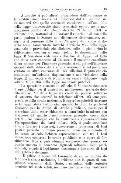 La giustizia amministrativa raccolta di decisioni e pareri del Consiglio di Stato, decisioni della Corte dei conti, sentenze della Cassazione di Roma, e decisioni delle Giunte provinciali amministrative