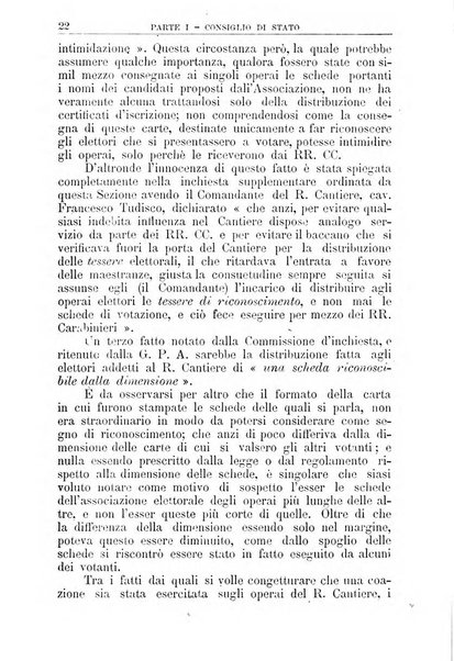 La giustizia amministrativa raccolta di decisioni e pareri del Consiglio di Stato, decisioni della Corte dei conti, sentenze della Cassazione di Roma, e decisioni delle Giunte provinciali amministrative