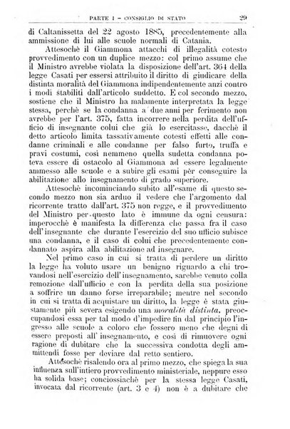 La giustizia amministrativa raccolta di decisioni e pareri del Consiglio di Stato, decisioni della Corte dei conti, sentenze della Cassazione di Roma, e decisioni delle Giunte provinciali amministrative