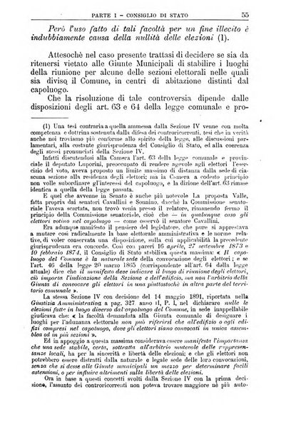 La giustizia amministrativa raccolta di decisioni e pareri del Consiglio di Stato, decisioni della Corte dei conti, sentenze della Cassazione di Roma, e decisioni delle Giunte provinciali amministrative