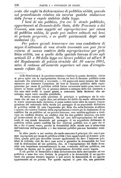 La giustizia amministrativa raccolta di decisioni e pareri del Consiglio di Stato, decisioni della Corte dei conti, sentenze della Cassazione di Roma, e decisioni delle Giunte provinciali amministrative