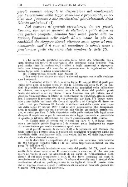 La giustizia amministrativa raccolta di decisioni e pareri del Consiglio di Stato, decisioni della Corte dei conti, sentenze della Cassazione di Roma, e decisioni delle Giunte provinciali amministrative