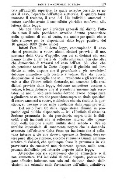 La giustizia amministrativa raccolta di decisioni e pareri del Consiglio di Stato, decisioni della Corte dei conti, sentenze della Cassazione di Roma, e decisioni delle Giunte provinciali amministrative