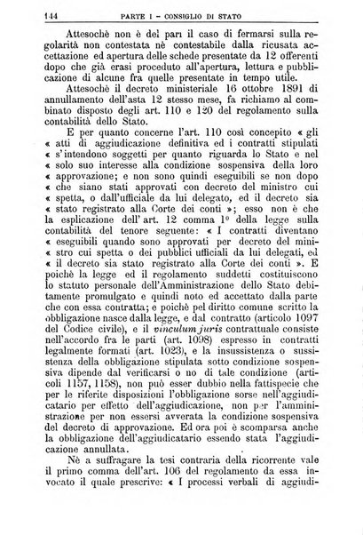 La giustizia amministrativa raccolta di decisioni e pareri del Consiglio di Stato, decisioni della Corte dei conti, sentenze della Cassazione di Roma, e decisioni delle Giunte provinciali amministrative