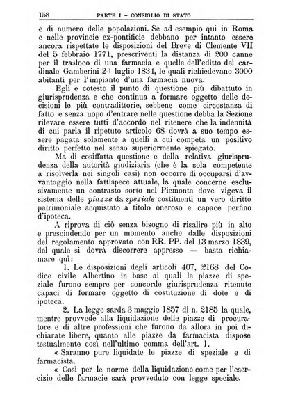 La giustizia amministrativa raccolta di decisioni e pareri del Consiglio di Stato, decisioni della Corte dei conti, sentenze della Cassazione di Roma, e decisioni delle Giunte provinciali amministrative